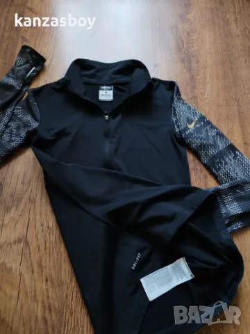 Nike Pro Hyperwarm Nordic Half Zip - страхотна дамска блуза С, снимка 8 - Блузи с дълъг ръкав и пуловери - 49521130