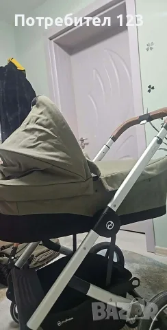 Бебешка количка Cybex Balios S Lux, снимка 3 - Детски колички - 56358375