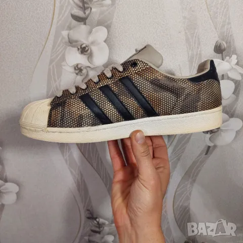  камуфлажни маратонки adidas Superstar оригинал номер 43-44, снимка 14 - Маратонки - 40313654