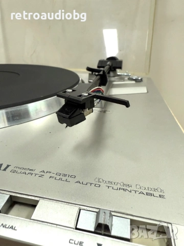 🔉Ретро грамофон AKAI AP-Q310 quartz lock - пълен автоматик - Made in Japan🔉, снимка 4 - Грамофони - 53041146