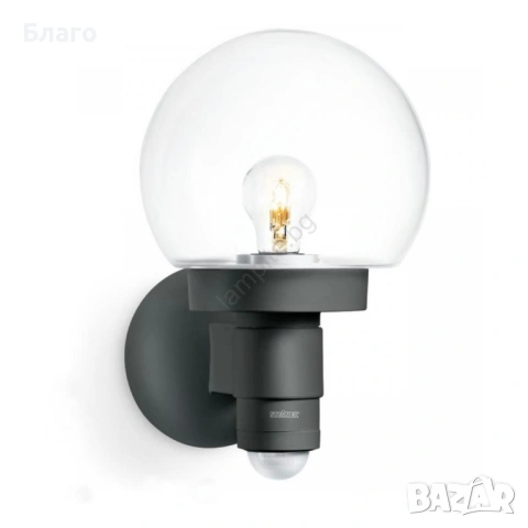 Steinel - Екстериорен аплик със сензор L 115 S 1xE27/60W/230V