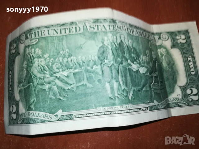 2 ДОЛАРА-РЯДКА БАНКНОТА ЗА КОЛЕКЦИЯ 1408251057, снимка 18 - Нумизматика и бонистика - 51362739