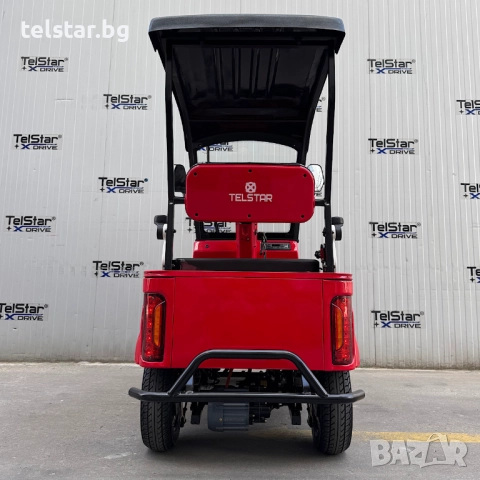 Електрическа четириколка GOLF-2 72V 23Ah 2-местна с покрив, снимка 5 - Мотоциклети и мототехника - 52414913