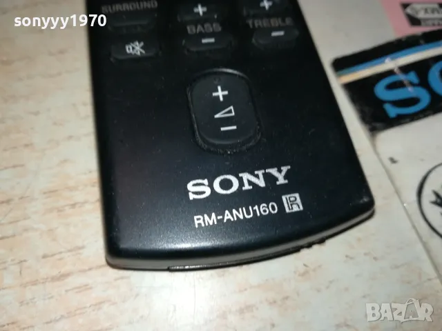 sony RM-ANU160 audio remote control-внос swiss 1512240956, снимка 13 - Ресийвъри, усилватели, смесителни пултове - 48352067