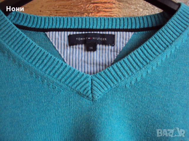 Детски пуловер Tommy Hilfiger, снимка 3 - Детски пуловери и жилетки - 31534292