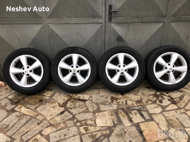 4бр. Алуминиеви джанти от Nissan Qashqai 17 цола.