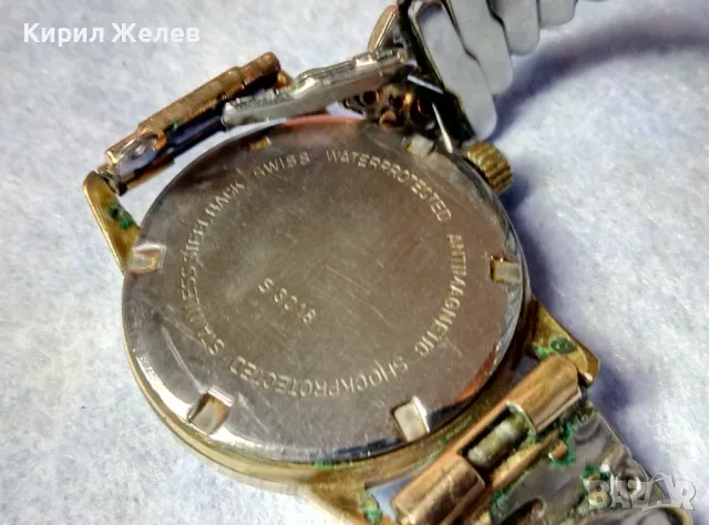 R.Jobin 17 JEWELS INCABLOC Стар ПОЗЛАТЕН ШВЕЙЦАРСКИ РЪЧЕН ЧАСОВНИК РАБОТЕЩ с ПОЗЛАТЕНА ВЕРИЖКА 49567, снимка 7 - Антикварни и старинни предмети - 48442556