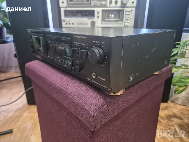 Японски касетен дек SONY TC-K420 от 1990 г. без липси и счупвания + подарък, снимка 5 - Декове - 56105862