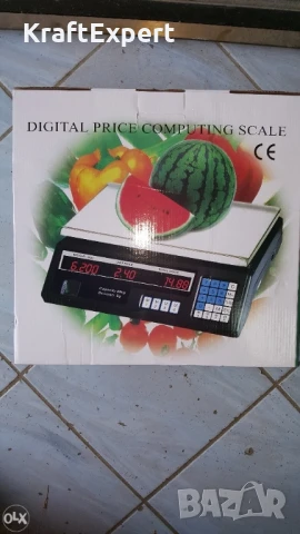 Електронен кантар до 40кг, снимка 3 - Везни - 50562748