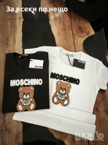 Moschino Дамска Тениска👚Дамска Блуза С Къс Ръкав Мошино - 2 Налични Цвята Код A542