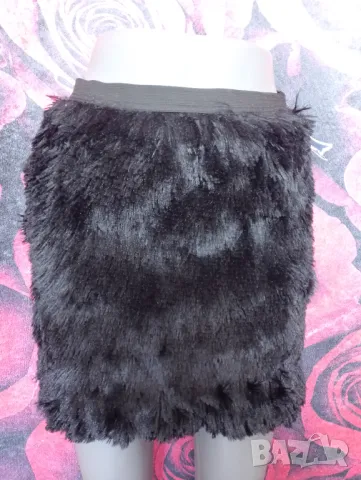 Нова Пухкава ефектна къса пола С, снимка 4 - Поли - 48620005