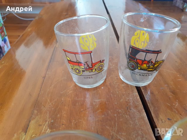 Стара стъклена чаша,чаши #3, снимка 5 - Антикварни и старинни предмети - 31748582