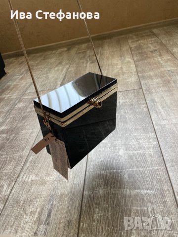 Черно оригинално лимитирана серия куфарче чанта Манго-Mango , снимка 14 - Чанти - 28334124