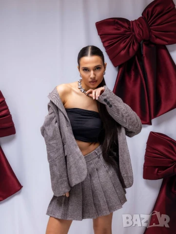 Комплект сако и пола🎁 , снимка 4 - Комплекти - 51173583