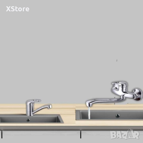 Смесител за вода, верт. с покр. от хром,хориз. с покр. от хром, снимка 3 - Смесители - 52588138