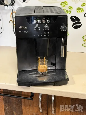 Кафемашина кафе автомат delonghi magnifica с гаранция, снимка 6 - Кафемашини - 56218855