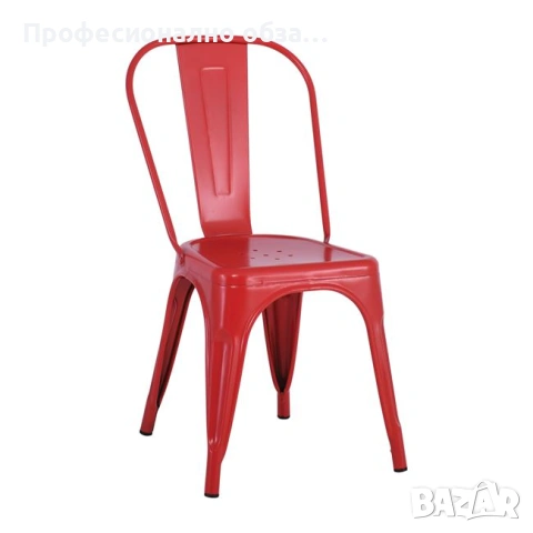 Цветни метални столове за заведение,градина,кафене,веранда- жълт,червен,лайм,зелен,черен,бял, снимка 5 - Градински мебели, декорация  - 53875311