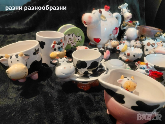 Колекция от фигурки на крави, снимка 5 - Колекции - 51989345