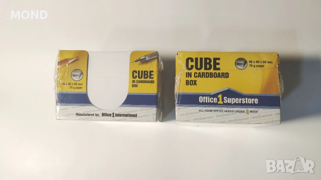 1200 листчета - Кубче хартия за офис (2 бр.)
