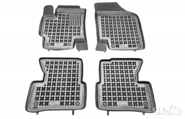 Гумени стелки Rezaw-Plast за Kia Rio (2005-2011) - тип леген