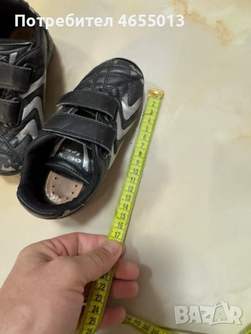 ПОДАРЯВАМ - Детски черни маратонки Геокс Geox Номер - 26 Стелка - 17см., снимка 7 - Детски маратонки - 52461271