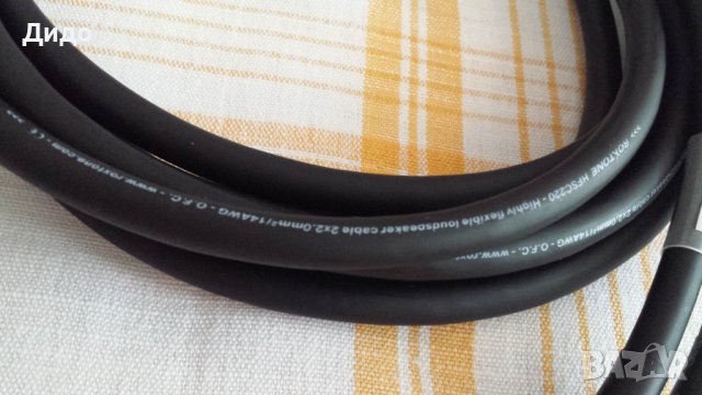 Кабели за тонколони 14AWG - O.F.C. 2 х 2.50 м., снимка 3 - Тонколони - 36613476
