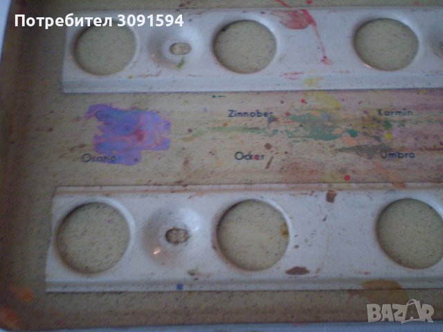 Винтидж немски VARIA Кутия за акварелни бои тенекиен германия, снимка 4 - Антикварни и старинни предмети - 37237711