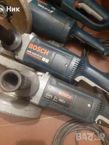 Големи ъглошлайфи Бош, снимка 2 - Ъглошлайфи - 53022535