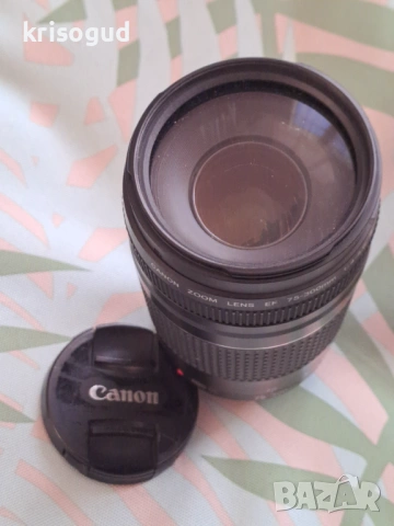 Обектив Canon EF 75-300mm f/4-5.6 III, снимка 8 - Обективи и филтри - 53075844