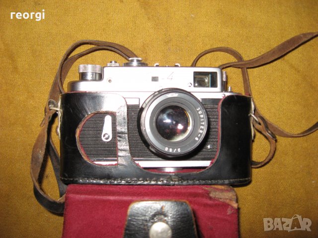 Фотоапарат Зоркии-4 в комплект с триножник, снимка 2 - Колекции - 29377425