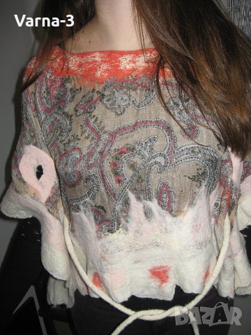 Пончо, снимка 4 - Туники - 30918437