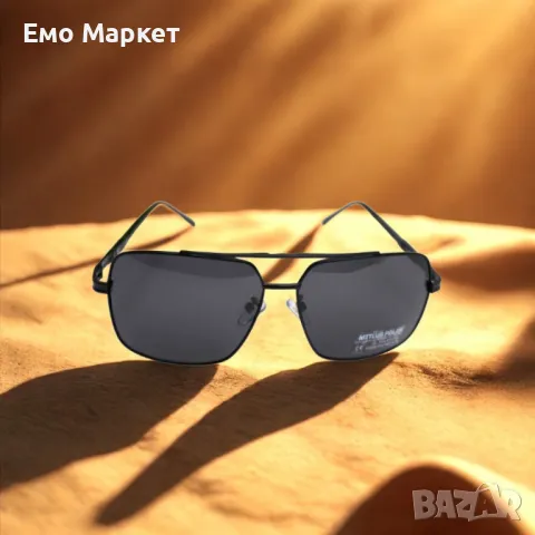 Слънчеви очила MITLUS POLAR – модерен правоъгълен дизайн с максимална защита, снимка 2 - Слънчеви и диоптрични очила - 50282134