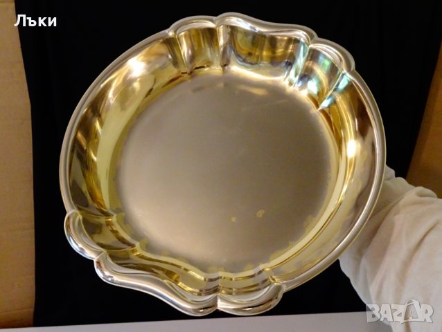 WMF посребрена салатиера,купа,фруктиера,барок. , снимка 5 - Антикварни и старинни предмети - 37716566