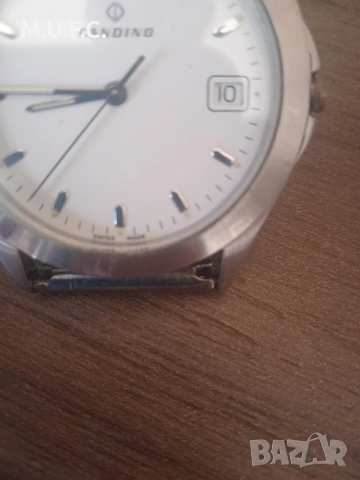 Мъжки часовник Candino Swiss Работи Оригинален , снимка 12 - Мъжки - 54153748