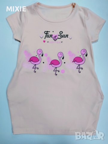 Нова детска рокля Фламинго , снимка 1