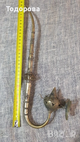 Средно голяма азиатска лула за опиум, снимка 5 - Антикварни и старинни предмети - 54012690