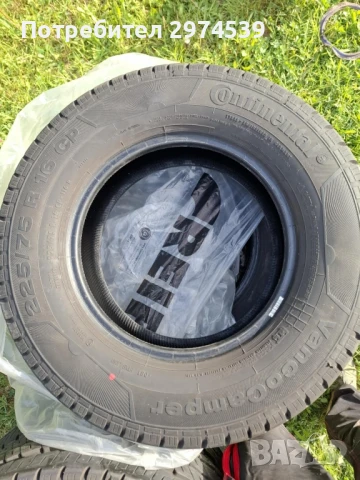 Continental 225 75 16  CP    кемпер , снимка 2 - Гуми и джанти - 50456599
