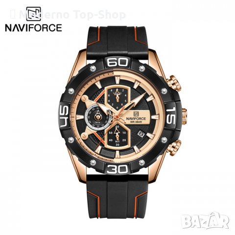 Мъжки часовник Naviforce Хронограф NF 8018T RGBO., снимка 3 - Мъжки - 34875782