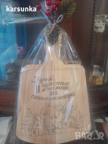 персонални дъски с коледна тематика, снимка 4 - Коледни подаръци - 52451047