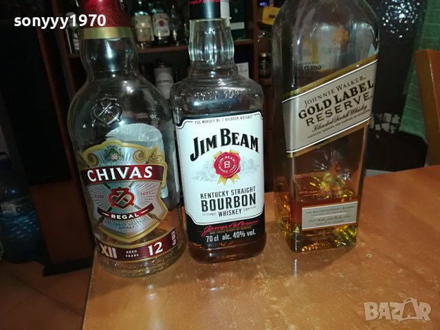 CHIVAS JIM DJOHNNIE 3 ПРАЗНИ ШИШЕТА 0403231707, снимка 7 - Колекции - 39884297