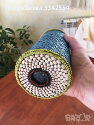 ШИШЕ БУТИЛКА УНИКАЛНА ОПЛЕТКА ОТ СОЦА, снимка 5 - Други - 37894382