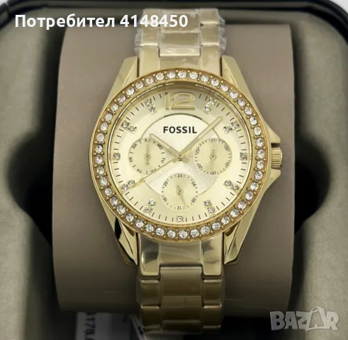 Оригинален Дамски часовник Fossil , снимка 9 - Дамски - 55979576