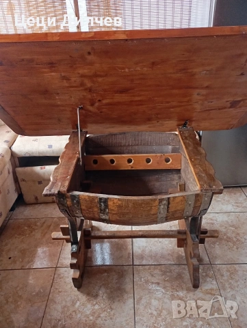 дървена маса, снимка 5 - Градински мебели, декорация  - 53369167