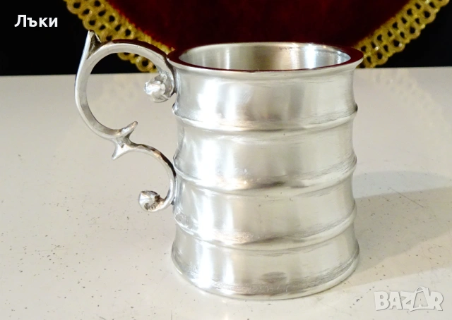 Калаена чаша WMF,красив релеф. , снимка 5 - Антикварни и старинни предмети - 54058776