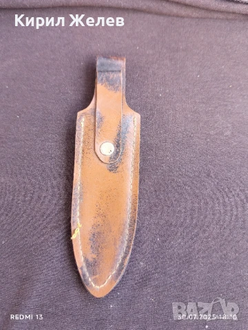 Кожена кания за нож ръчна изработка за КОЛЕКЦИЯ 44820, снимка 3 - Ножове - 51195262