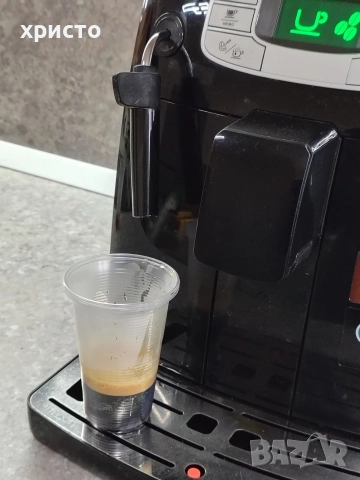 Кафемашина Saeco intelia, снимка 7 - Кафемашини - 52711932