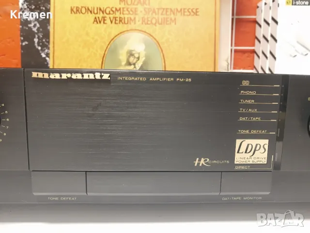 Усилвател MARANTZ PM-25, снимка 2 - Ресийвъри, усилватели, смесителни пултове - 48850238