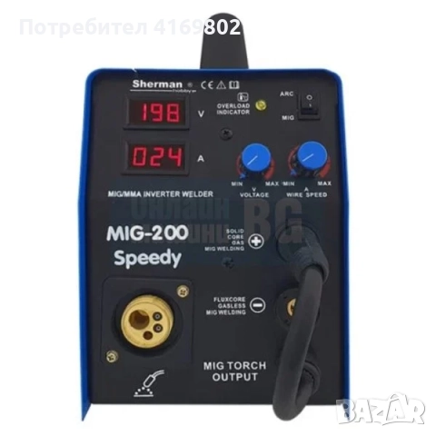 Телоподаващ инверторен апарат, снимка 2 - Други машини и части - 52920479