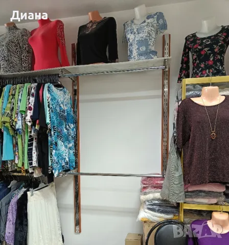 Търговско оборудване за дамски дрехи и обувки, снимка 8 - Стелажи и щандове - 47908678