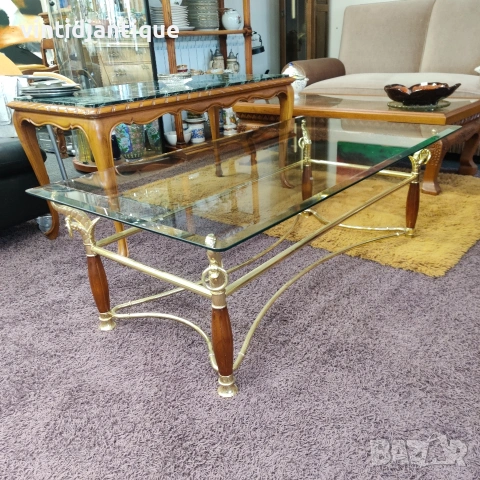 Винтидж холна маса в стил Hollywood Regency